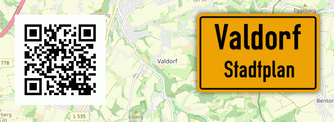 Stadtplan Valdorf