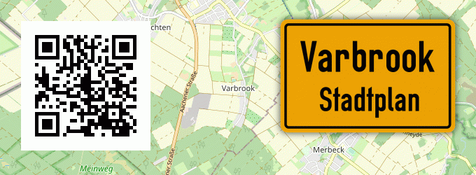 Stadtplan Varbrook