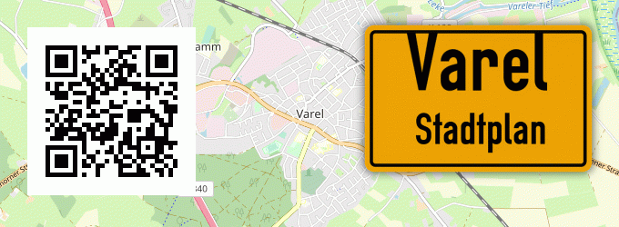 Stadtplan Varel