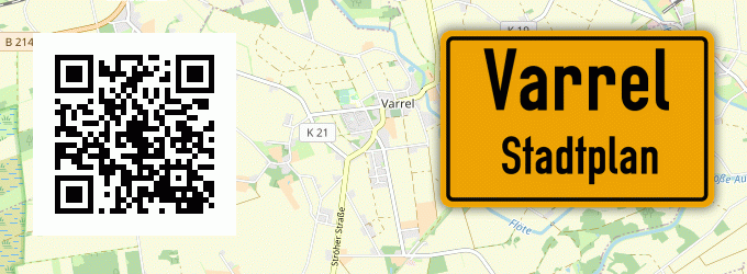 Stadtplan Varrel, Niederelbe