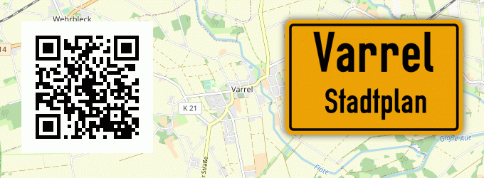 Stadtplan Varrel