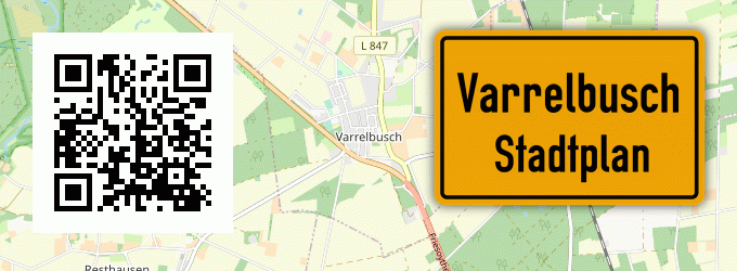 Stadtplan Varrelbusch