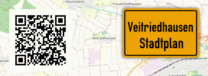 Stadtplan Veitriedhausen