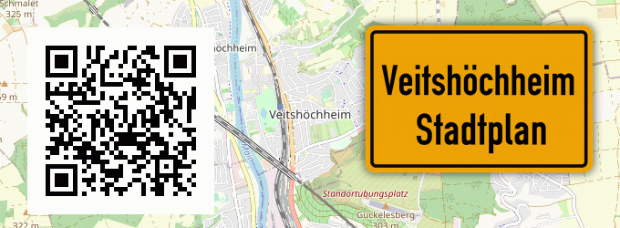 Stadtplan Veitshöchheim