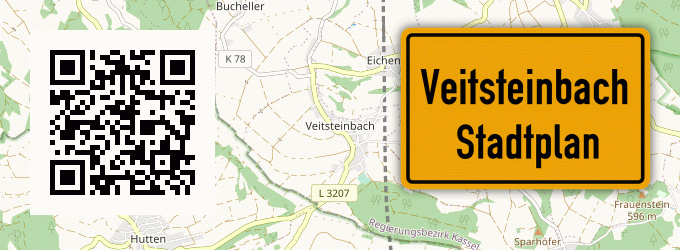 Stadtplan Veitsteinbach