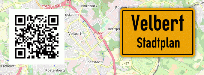 Stadtplan Velbert