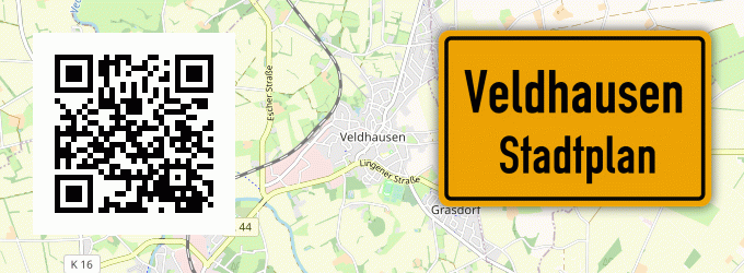 Stadtplan Veldhausen