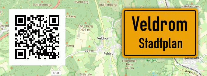Stadtplan Veldrom