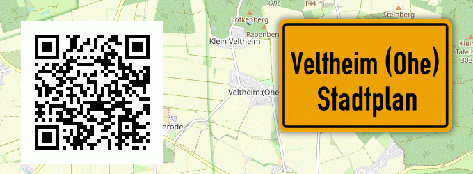 Stadtplan Veltheim (Ohe)