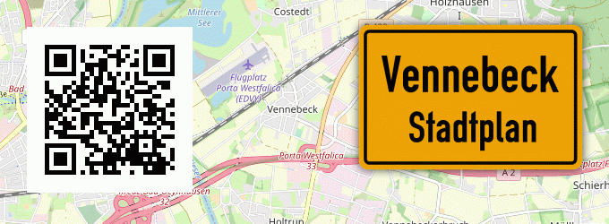 Stadtplan Vennebeck