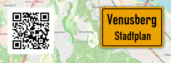 Stadtplan Venusberg