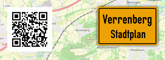 Stadtplan Verrenberg