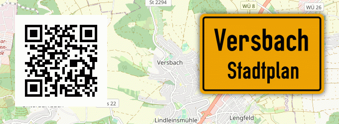 Stadtplan Versbach