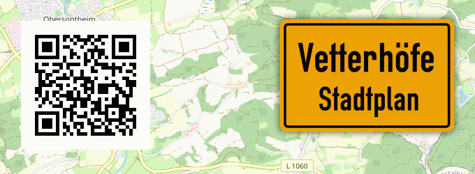 Stadtplan Vetterhöfe