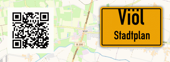 Stadtplan Viöl