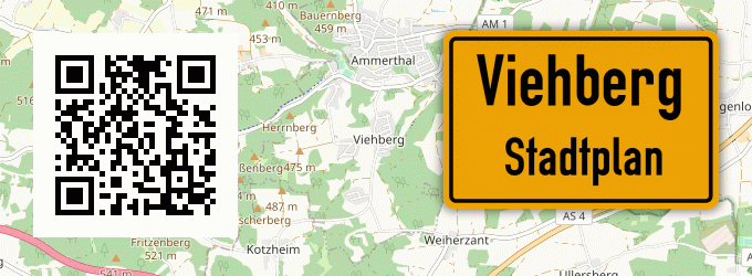 Stadtplan Viehberg