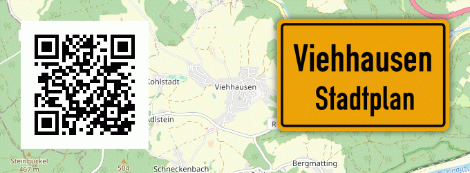 Stadtplan Viehhausen, Chiemgau