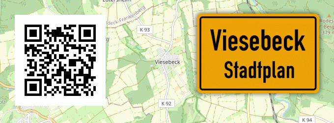 Stadtplan Viesebeck