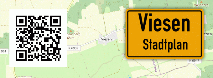 Stadtplan Viesen