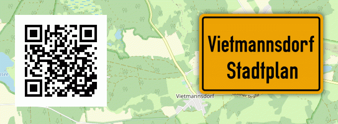 Stadtplan Vietmannsdorf