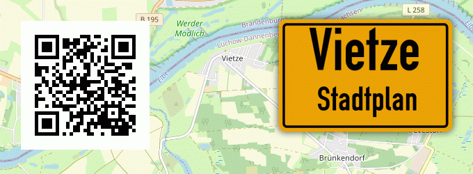 Stadtplan Vietze