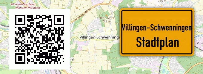 Stadtplan Villingen-Schwenningen