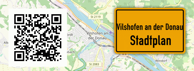 Stadtplan Vilshofen an der Donau