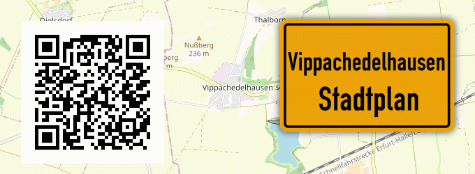 Stadtplan Vippachedelhausen