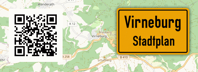 Stadtplan Virneburg