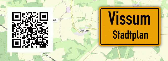 Stadtplan Vissum