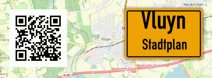 Stadtplan Vluyn