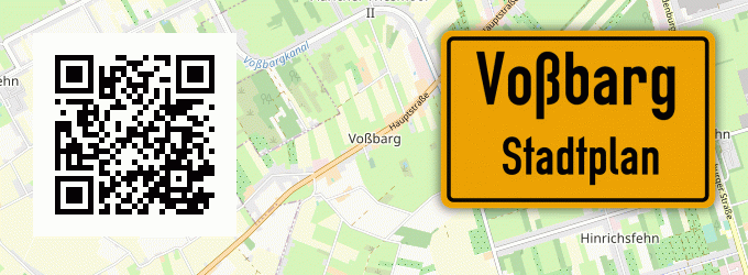 Stadtplan Voßbarg