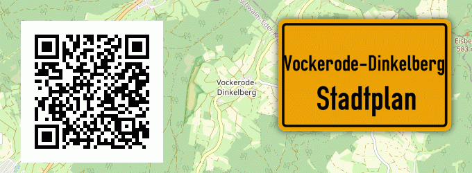 Stadtplan Vockerode-Dinkelberg