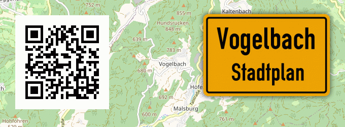 Stadtplan Vogelbach