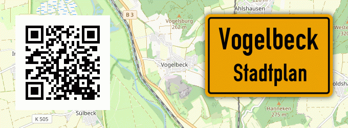 Stadtplan Vogelbeck
