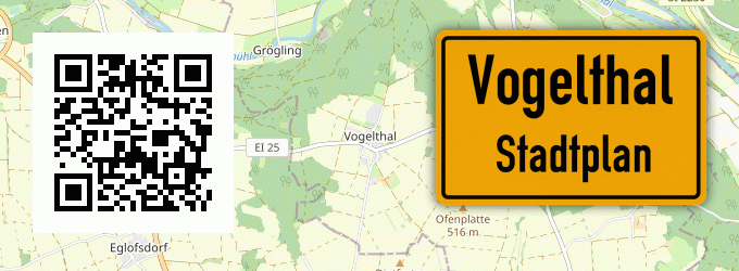 Stadtplan Vogelthal