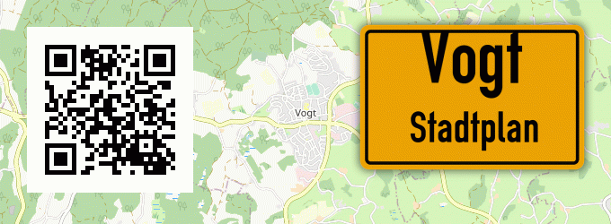 Stadtplan Vogt