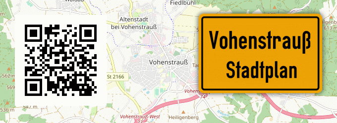 Stadtplan Vohenstrauß