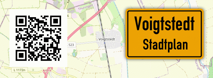 Stadtplan Voigtstedt