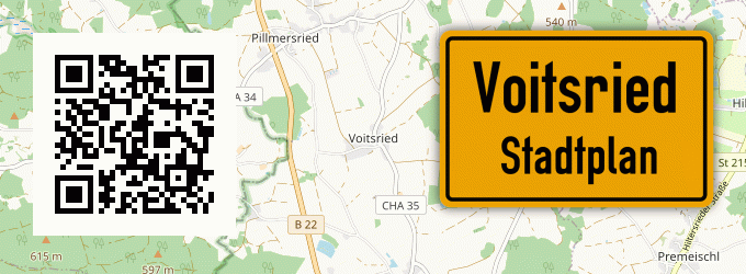Stadtplan Voitsried