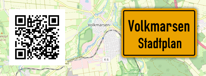 Stadtplan Volkmarsen