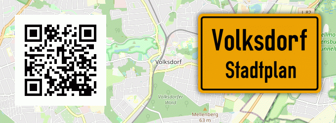 Stadtplan Volksdorf