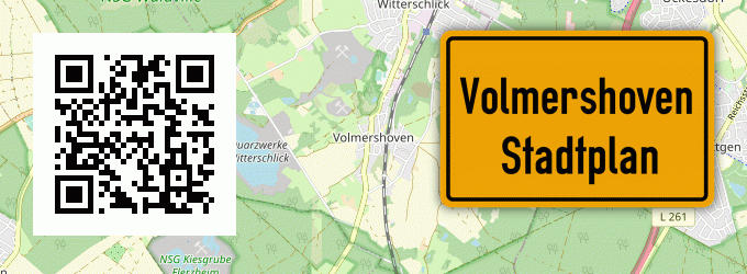 Stadtplan Volmershoven