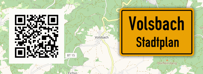 Stadtplan Volsbach