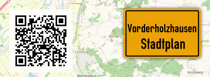 Stadtplan Vorderholzhausen