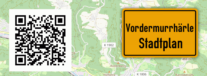 Stadtplan Vordermurrhärle