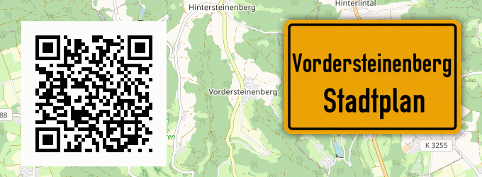 Stadtplan Vordersteinenberg