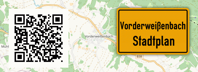 Stadtplan Vorderweißenbach