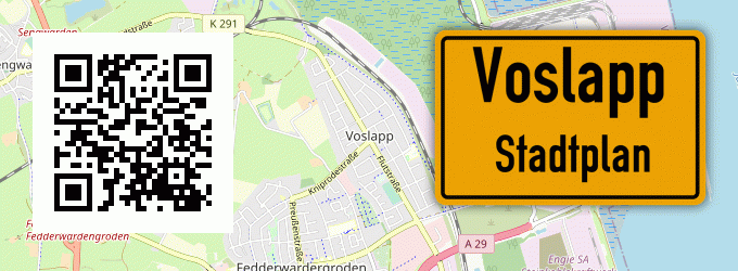Stadtplan Voslapp