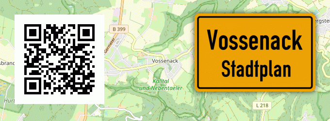 Stadtplan Vossenack